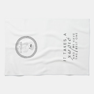 Serviette à plat Manoules