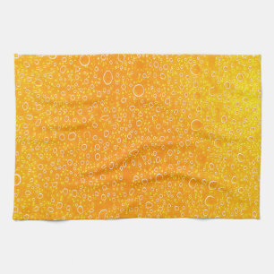 Serviette à thé à la bière colorée