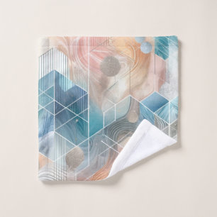 Serviette Abstraite géométrique - Design moderne