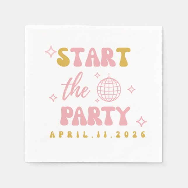 Serviette aus Salbei (Vorderseite)