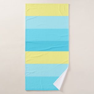 Serviette Baignoire Bleue De Luxe - Soft & Stylish