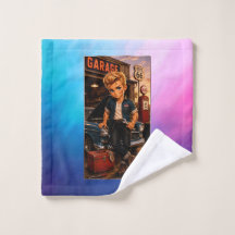 Serviette Bain Rockachibi Dean Aurore