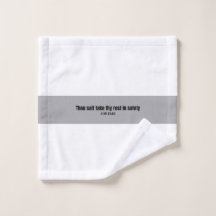 Serviette Bible Écriture Prenez Votre Repos En Séc