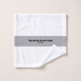 Serviette Bible Écriture Prenez Votre Repos En Séc