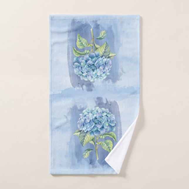 Serviette bleue de séance d'entraînement de (Serviette à main)