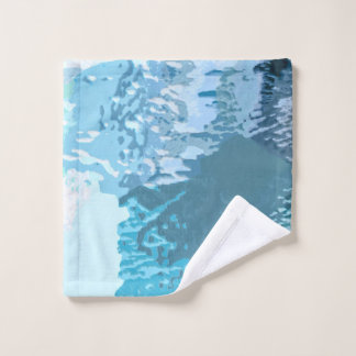 Serviette Blue Waves