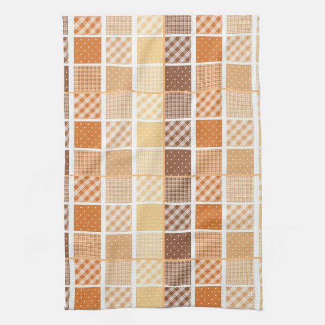 Serviette Brown Orange (Vertical)