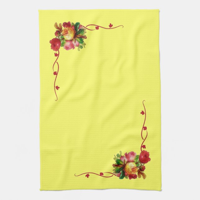 Serviette Chic Floral (Vertical)