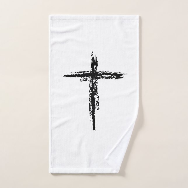 Serviette croisée (Serviette à main)