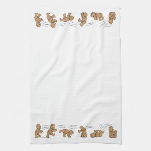 Serviette croulante de nounours