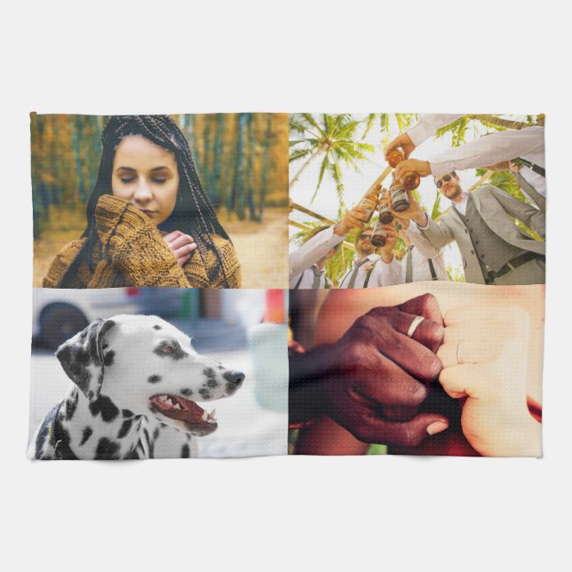 Serviette cuisine 4 Modèle photo (Horizontal)