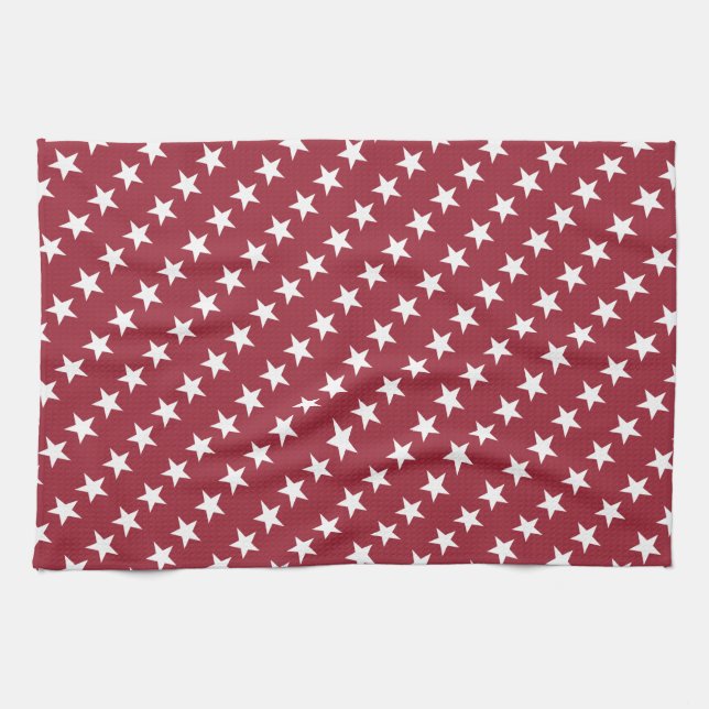 Serviette Cuisine Étoile Personnalisée (Horizontal)