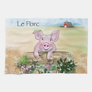 Serviette Cuisine Le Porc