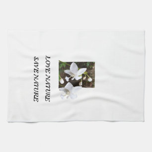 SERVIETTE CUISINE POUR LES AMOUREUX DE LA NATURE A