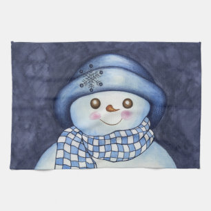 Serviette Cute Snowman