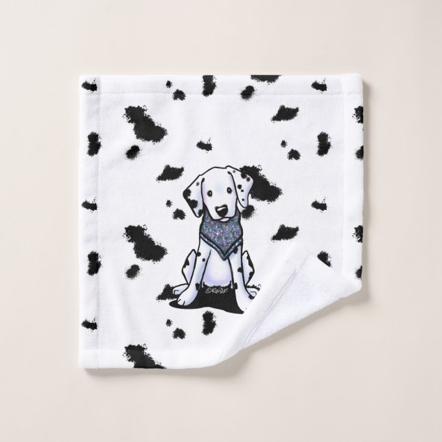 Serviette Dalmatienne (Gant de toilette)