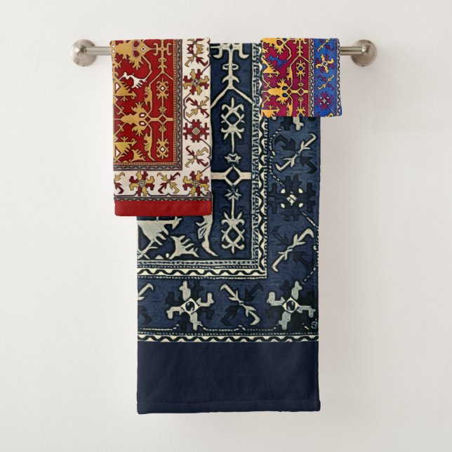 Serviette d'art populaire arménien (En situation)