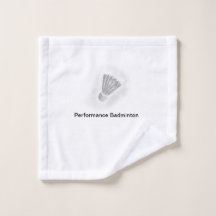 Serviette de badminton de représentation/tissu de