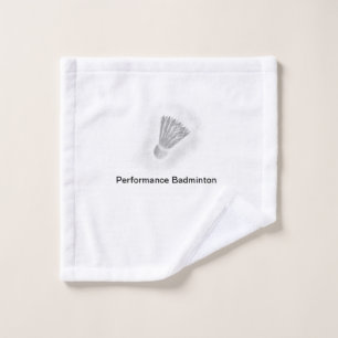 Serviette de badminton de représentation/tissu de
