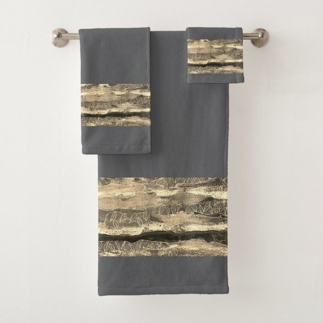 Serviette de bain (En situation)