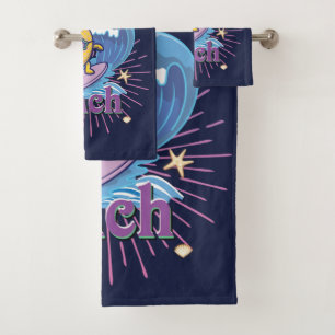 serviette de bain à ananas amusante