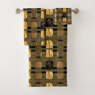 Serviette de bain Art Déco Années Folles