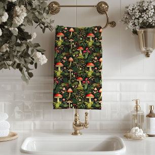 Serviette de bain champignon terreux Charme vintag
