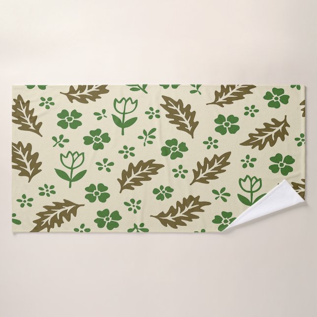 Serviette de bain de la Saint-Patrick (Serviette de bain)