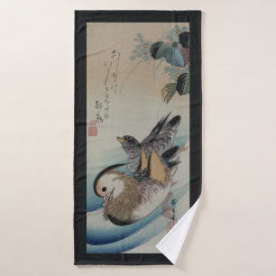 Serviette de bain japonaise d'art