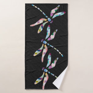 Serviette de bain libellule
