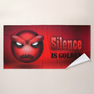 Serviette de bain Mutemoji