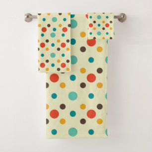 Serviette de bains moderne du milieu du siècle, M