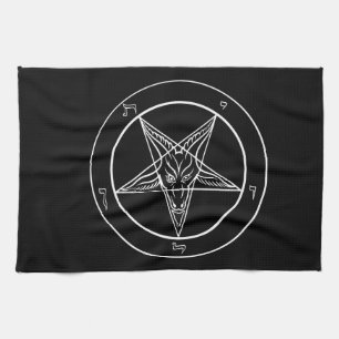 Serviette de Baphomet pour le gymnase, le golf ou