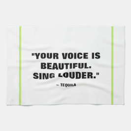 Serviette de barre - tequila