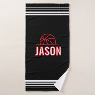 Serviette de basketball – Tirer. Marquer. Répéter.