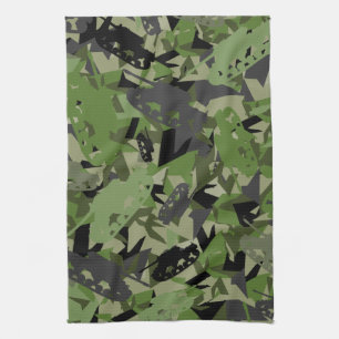 Serviette de camouflage d'armée de réservoir