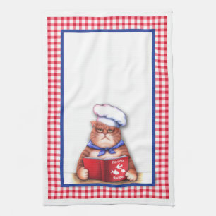 Serviette de chat de cuisine