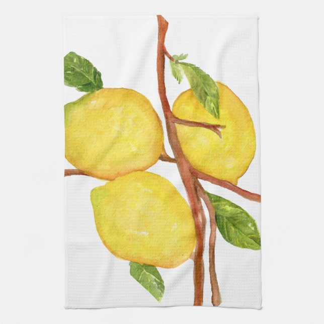 Serviette de citrons (Vertical)