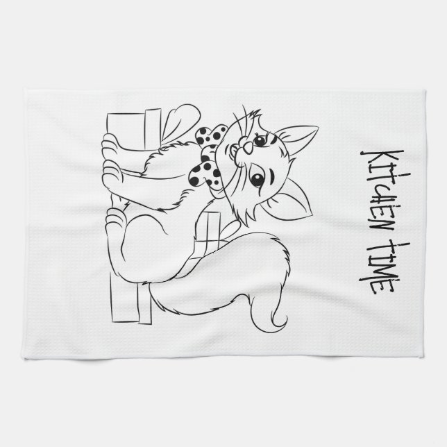 serviette de cuisine (Horizontal)