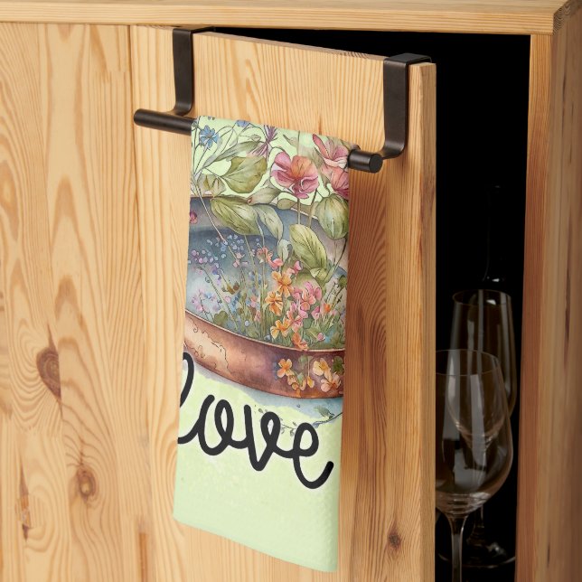 Serviette de cuisine 16 po x 24 po (Pliage en tiers)