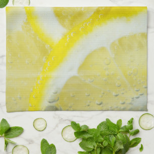 Serviette de cuisine à la citronnelle maison