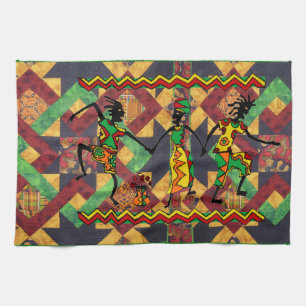 serviette de cuisine africaine