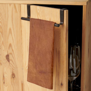 Serviette de cuisine américaine en cuir Brown MoJo