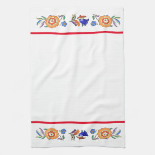 Serviette de cuisine avec décoration Imaginaire