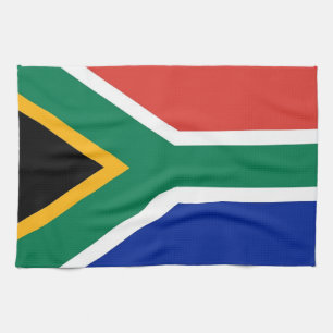 Serviette de cuisine avec Drapeau de l'Afrique du 