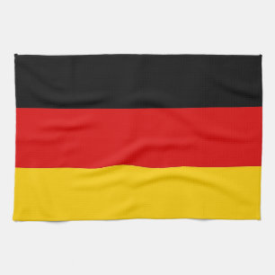 Serviette de cuisine avec Drapeau de l'Allemagne