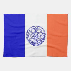 Serviette de cuisine avec Drapeau de New York, Éta