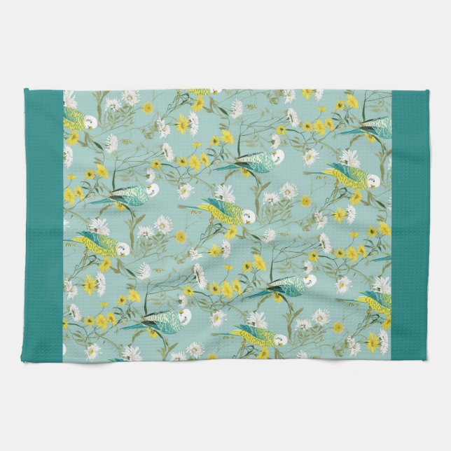 Serviette de cuisine Budget Jaune (Horizontal)