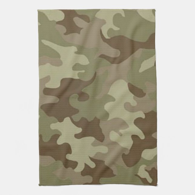 Serviette de cuisine Camouflage (Vertical)