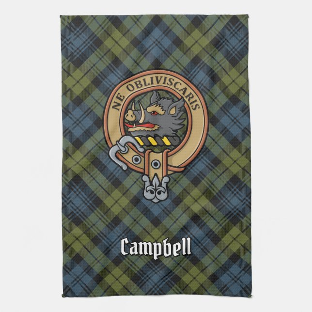 Serviette de cuisine Campbell Crest (Vertical)